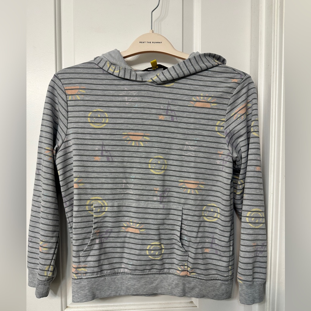 Girls Lightweight Hooded Sweatshirt